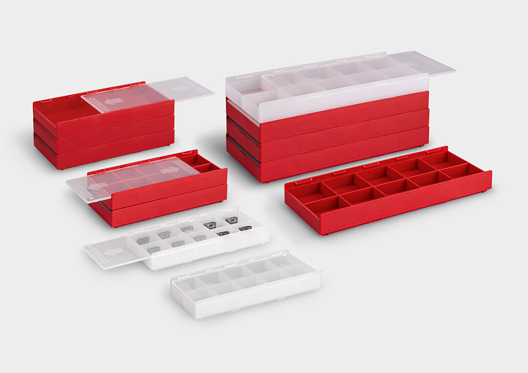InsertClickBox: uma caixa de embalagem para inserts intercambiáveis.