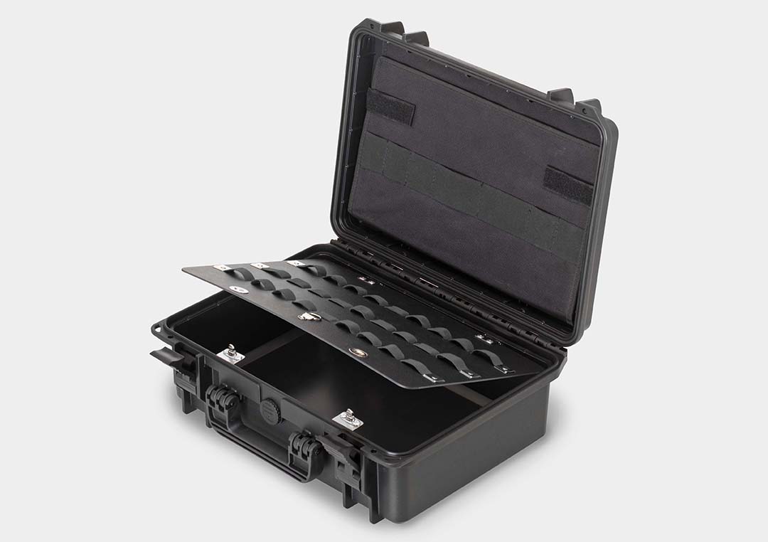 RoseCase ProSecure: maletas e caixas reforçadas, para uso em ambientes internos ou exetrnos.